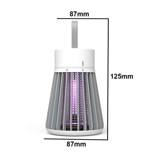 Dollcini Otthon USB Szúnyogirtó Lámpa – UV Fényes Rovarcsapda