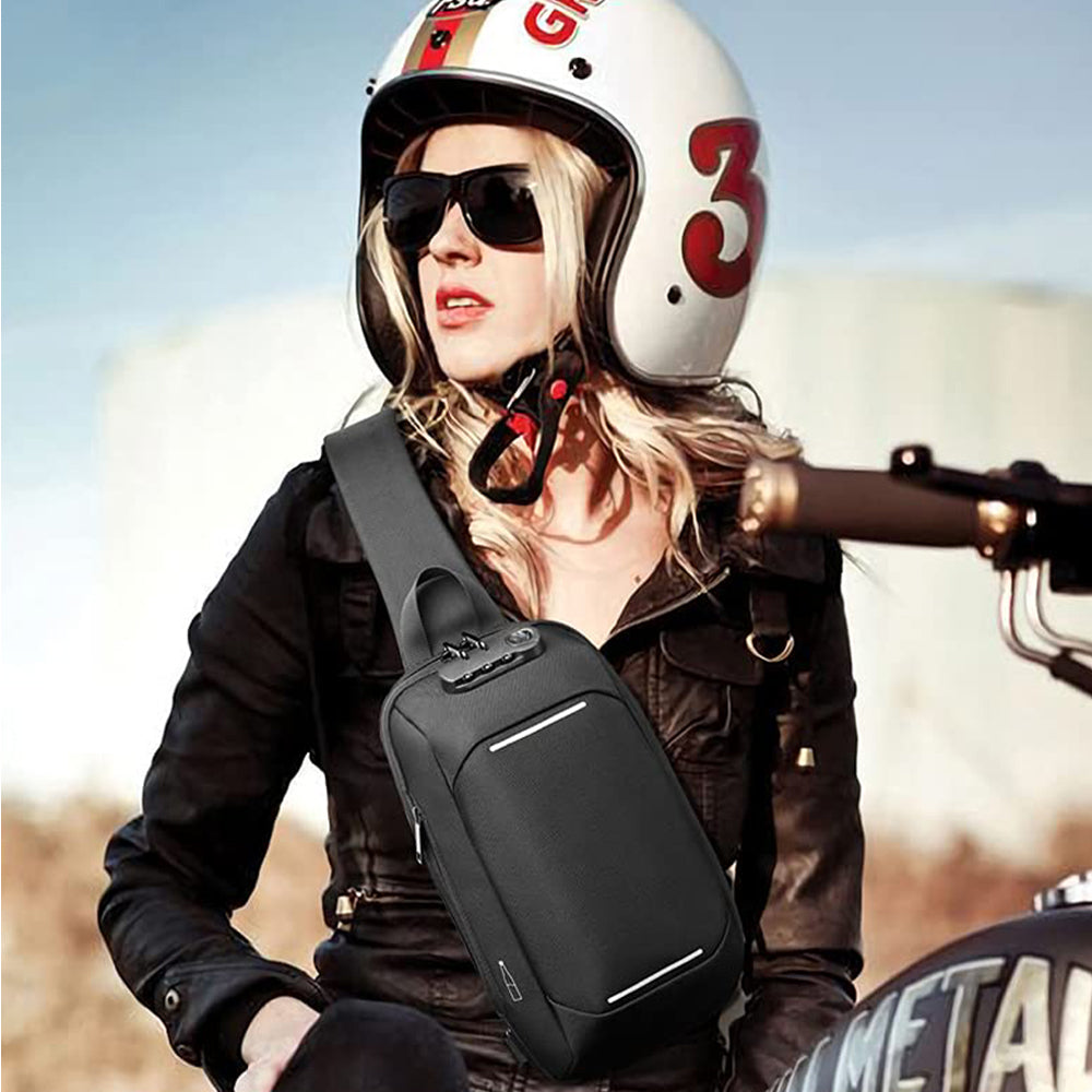 Dollcini Karcálló Férfi Üzleti Oldaltáska – Vízálló, Kopásálló