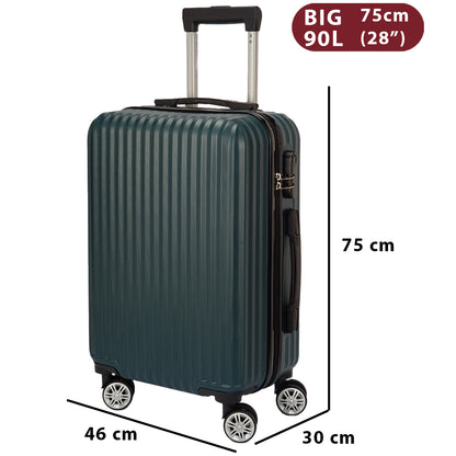 Dollcini Világjáró Bőrönd Szett – 3 darabos, Több Színben