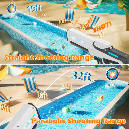 Dollcini Automata Vízpisztoly – Fény- és Hangeffektekkel