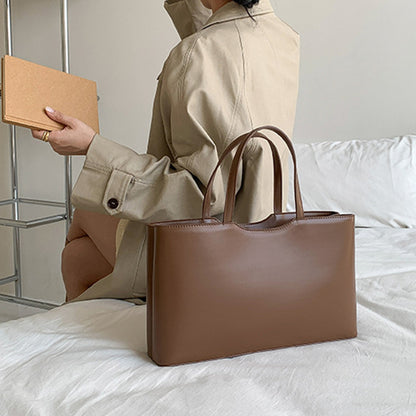 Dollcini Nagyméretű Női Kézitáska – Koreai Stílusú, Műbőr