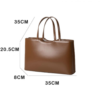 Dollcini Nagyméretű Női Kézitáska – Koreai Stílusú, Műbőr