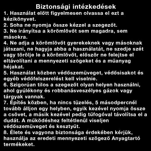 Dollcini Otthon Kézi Szögbelövő Pisztoly – Fához, Padlóburkolatokhoz, Homlokzatburkolatokhoz