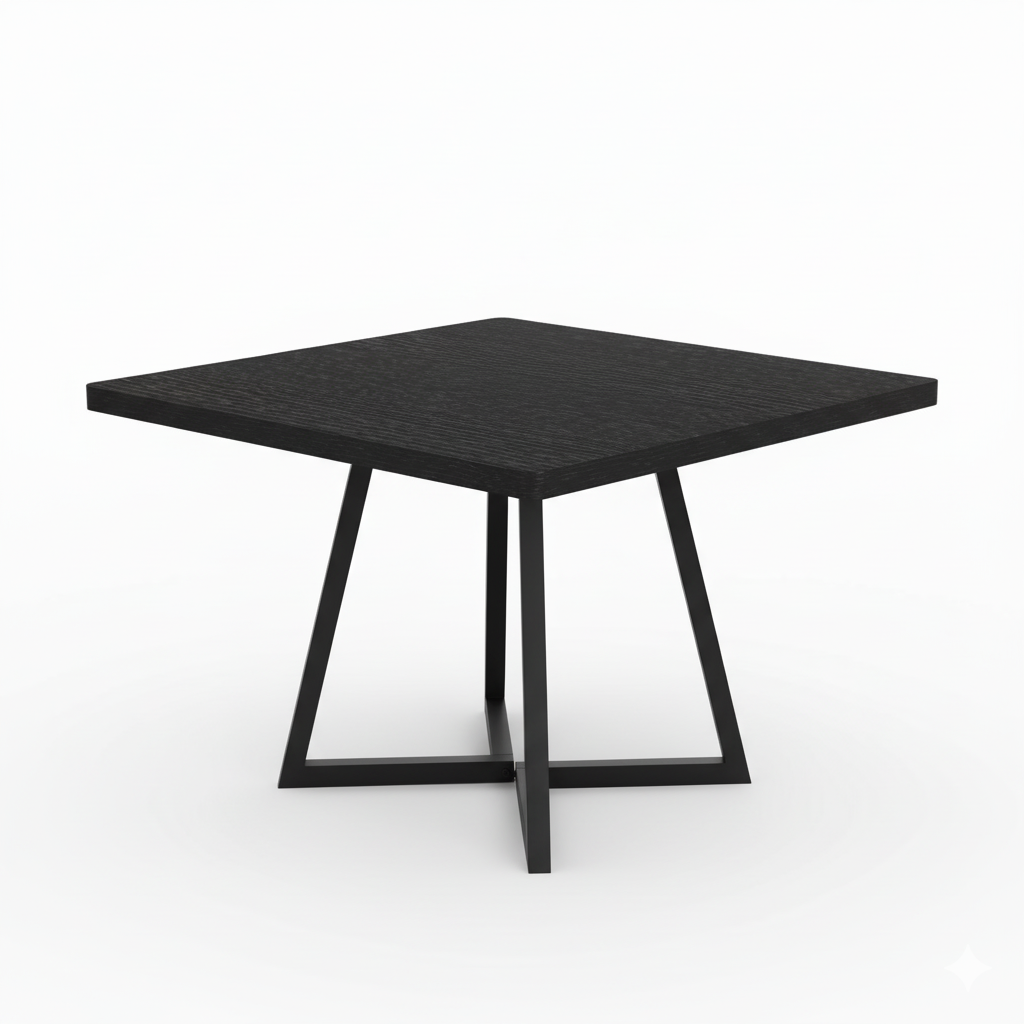 Dollcini Otthon Modern Étkezőasztal, 80x80 cm – Kis Terekbe, Több színben