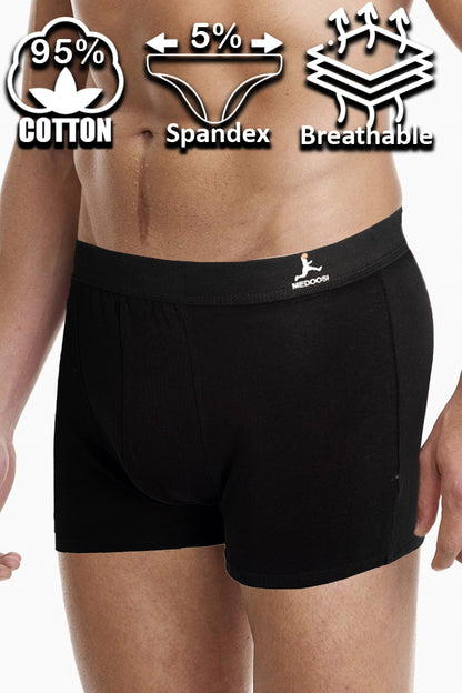 Dollcini Légáteresztő Pamut Férfi Boxeralsó - 95% Pamut, 3 darabos szett