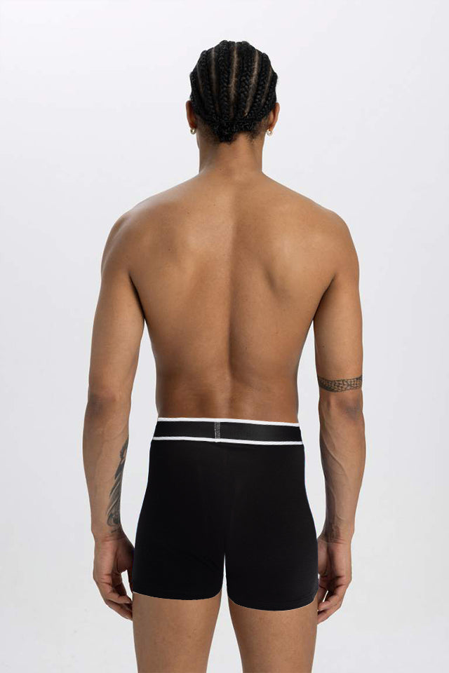 Dollcini Légáteresztő Pamut Férfi Boxeralsó - 95% Pamut, 3 darabos szett