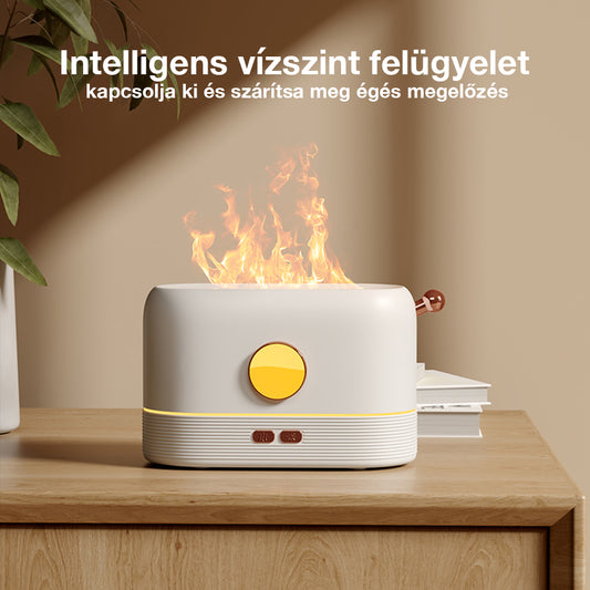 Dollcini Otthon Láng Párásító – Csendes Aroma Diffúzor, 200 ml